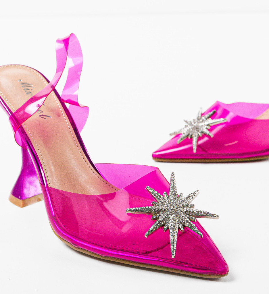 Pantofi Eddie Fuchsia - Eleganță și Stil - imagine 7