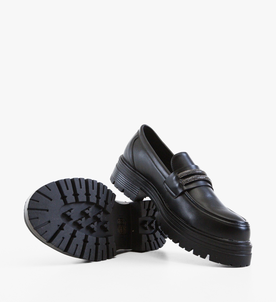 Pantofi Casual Dama Uster Negru – Confort și Stil - imagine 4