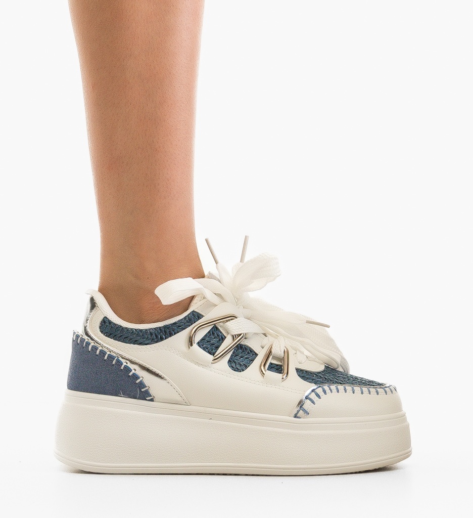 Sneakers Dama Verana Albastri | Confort și Stil - imagine 5