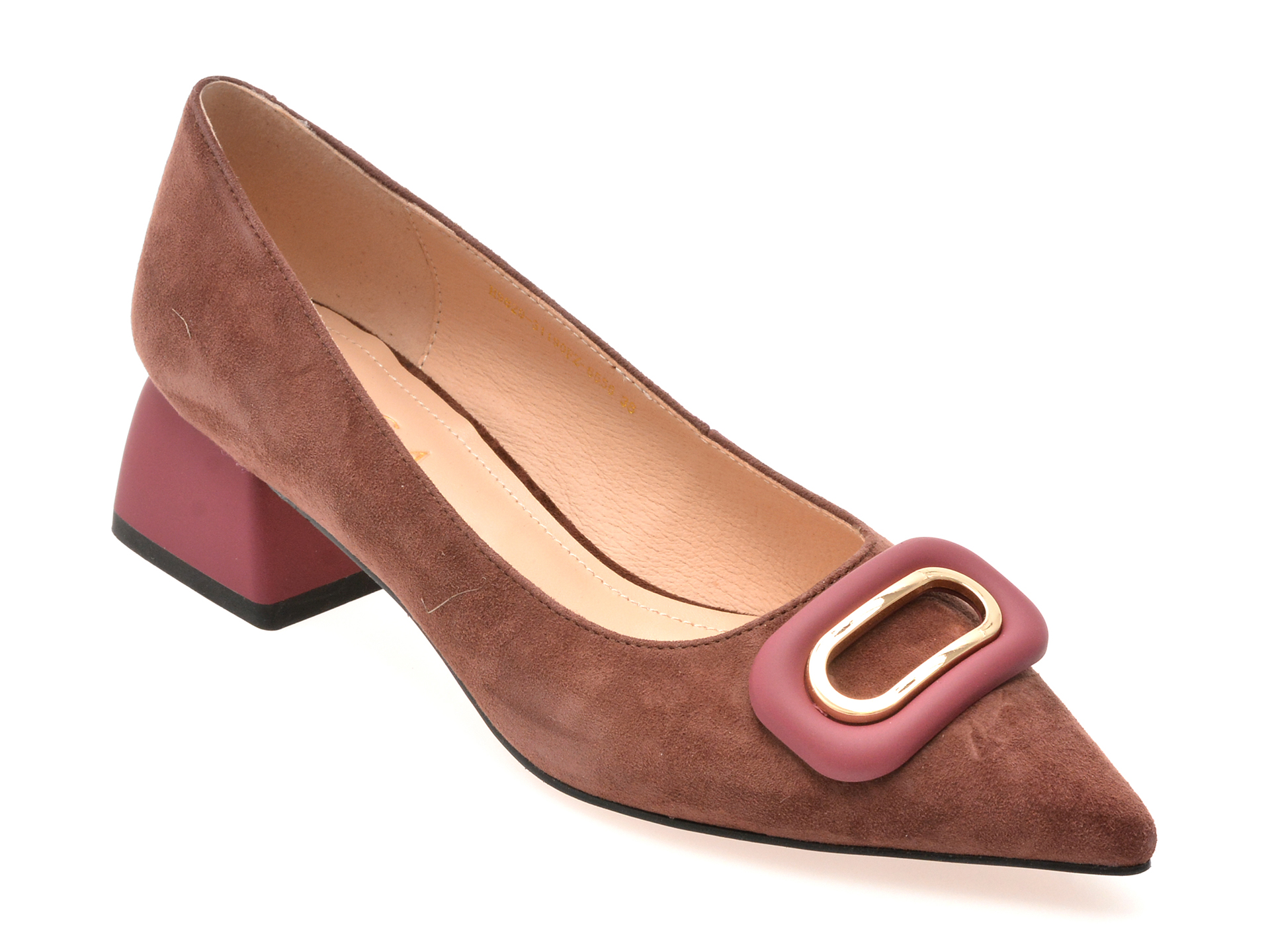 Pantofi EPICA Piele Intarsa - Confort & Stil