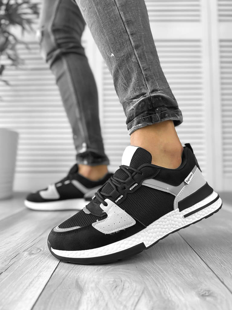 Adidasi Casual Barbati Negri - Confort Asigurat