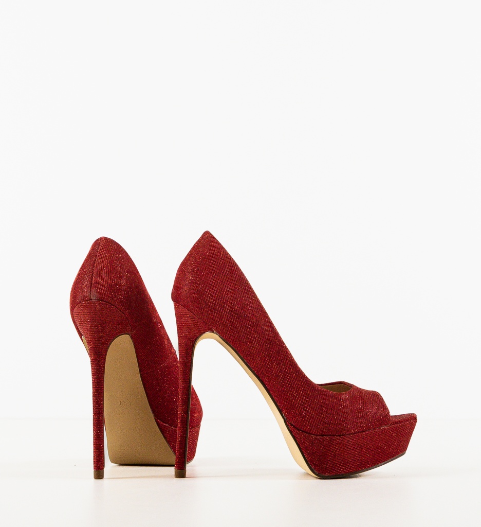 Pantofi Ferguson Rosii - Eleganță și Stil - imagine 6