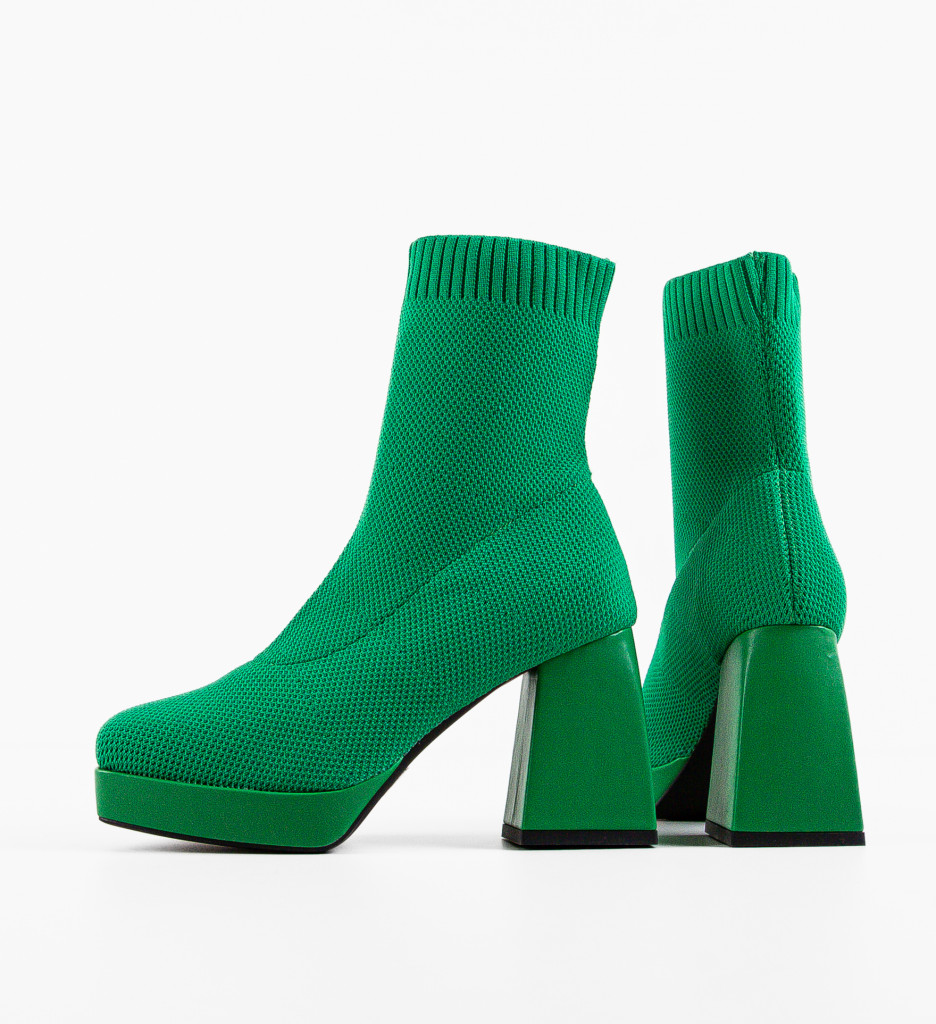 Botine Julie Verzi - Stil și Confort Unic - imagine 7