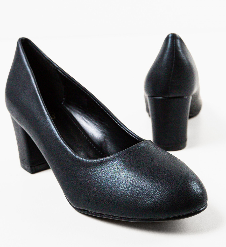 Pantofi Dama Pozal Negri - Eleganță și Stil