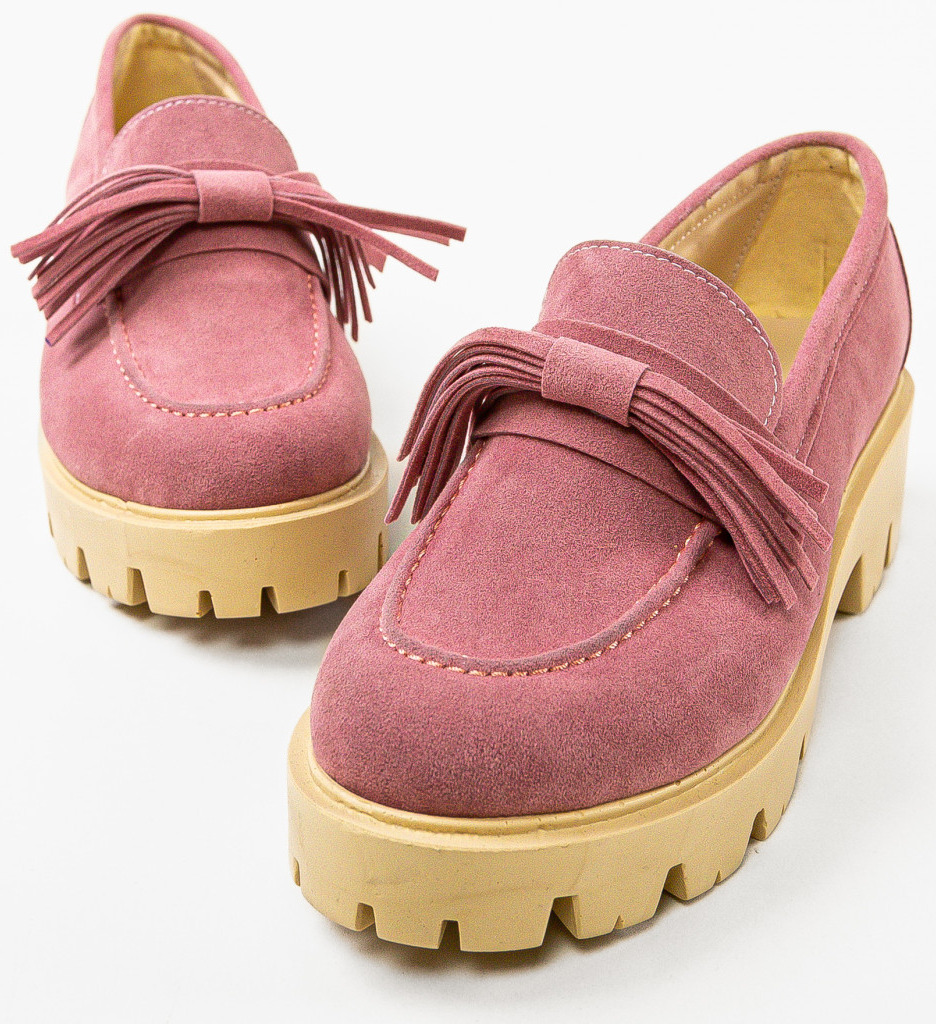 Pantofi Casual Roz Sigvald - Confort și Stil - imagine 5