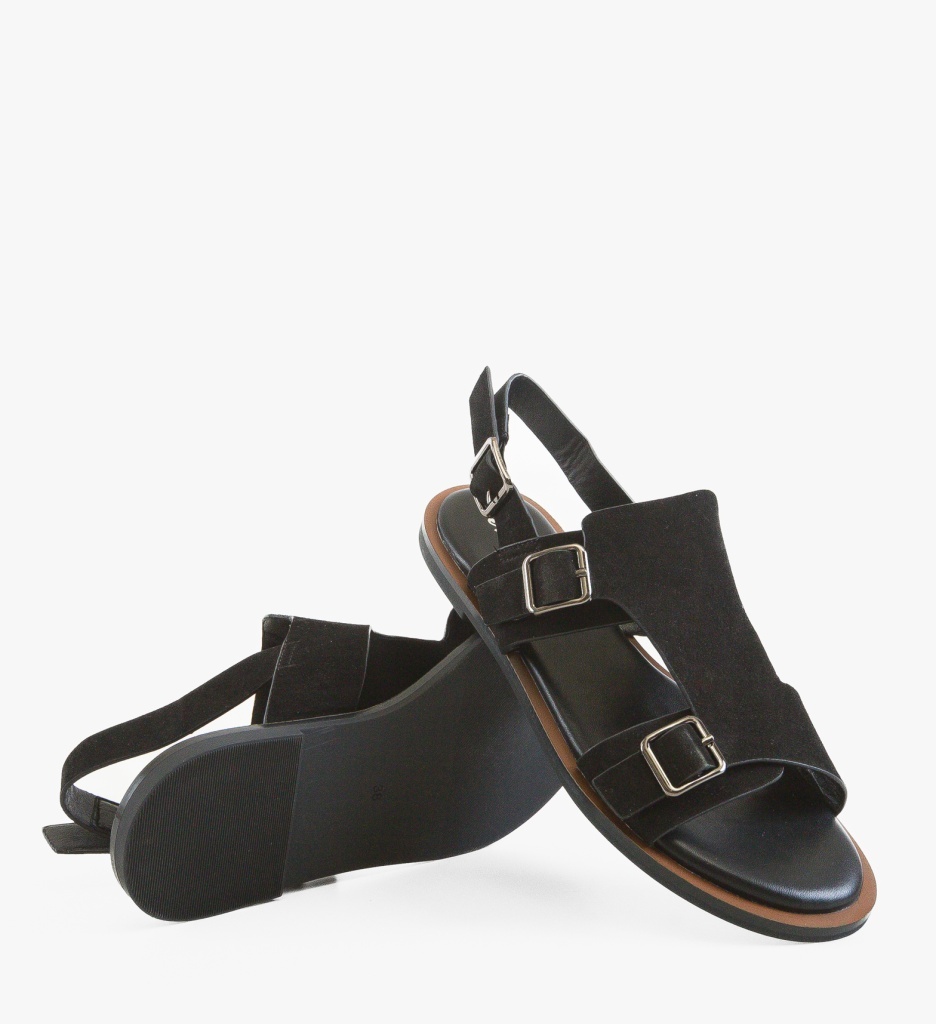 Sandale Dama Juan Negre Elegante și Confortabile - imagine 2