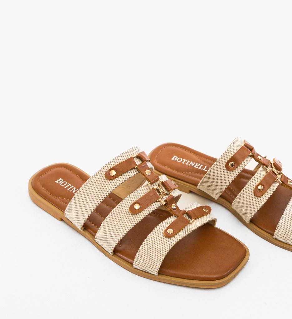 Papuci Dama Camel - Confort si Eleganta - imagine 7