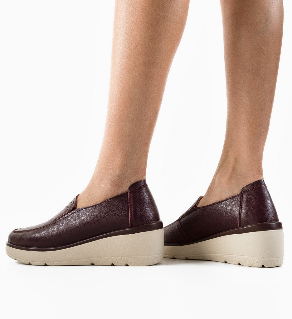 Pantofi Casual Sanam Grena | Stil și Confort - imagine 3