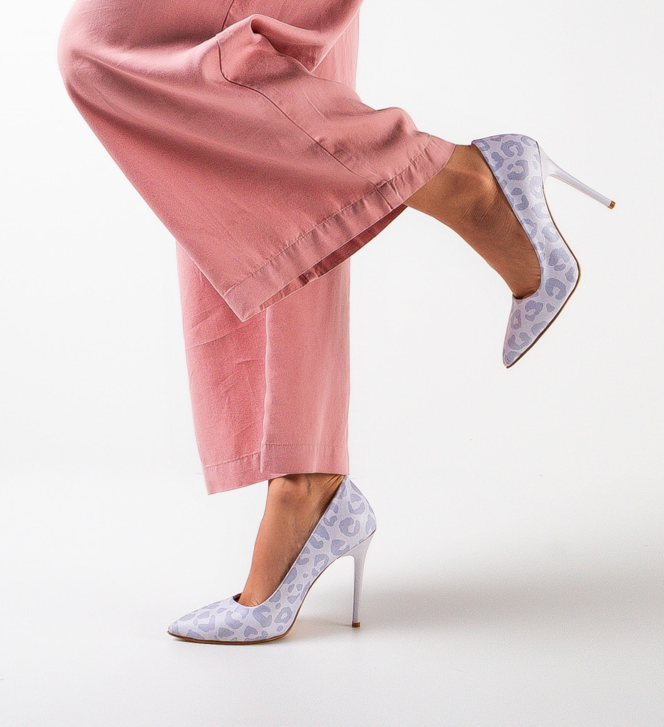 Pantofi dama Ojal Gri - Eleganță și Stil - imagine 3