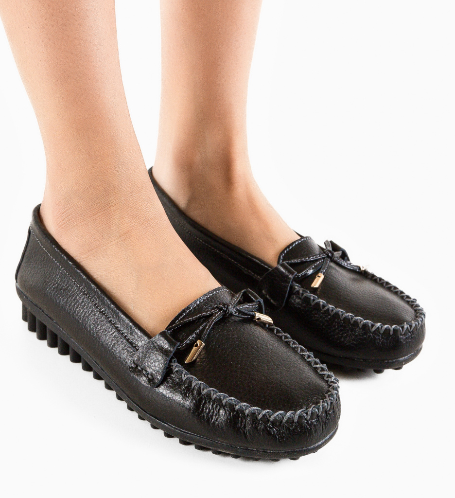 Pantofi Casual Zanetti Negri | Confort și Stil - imagine 2