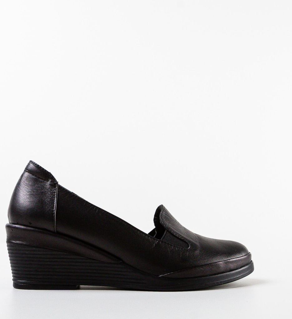 Platforme Dama Akadia Negre | Stil si Confort - imagine 4