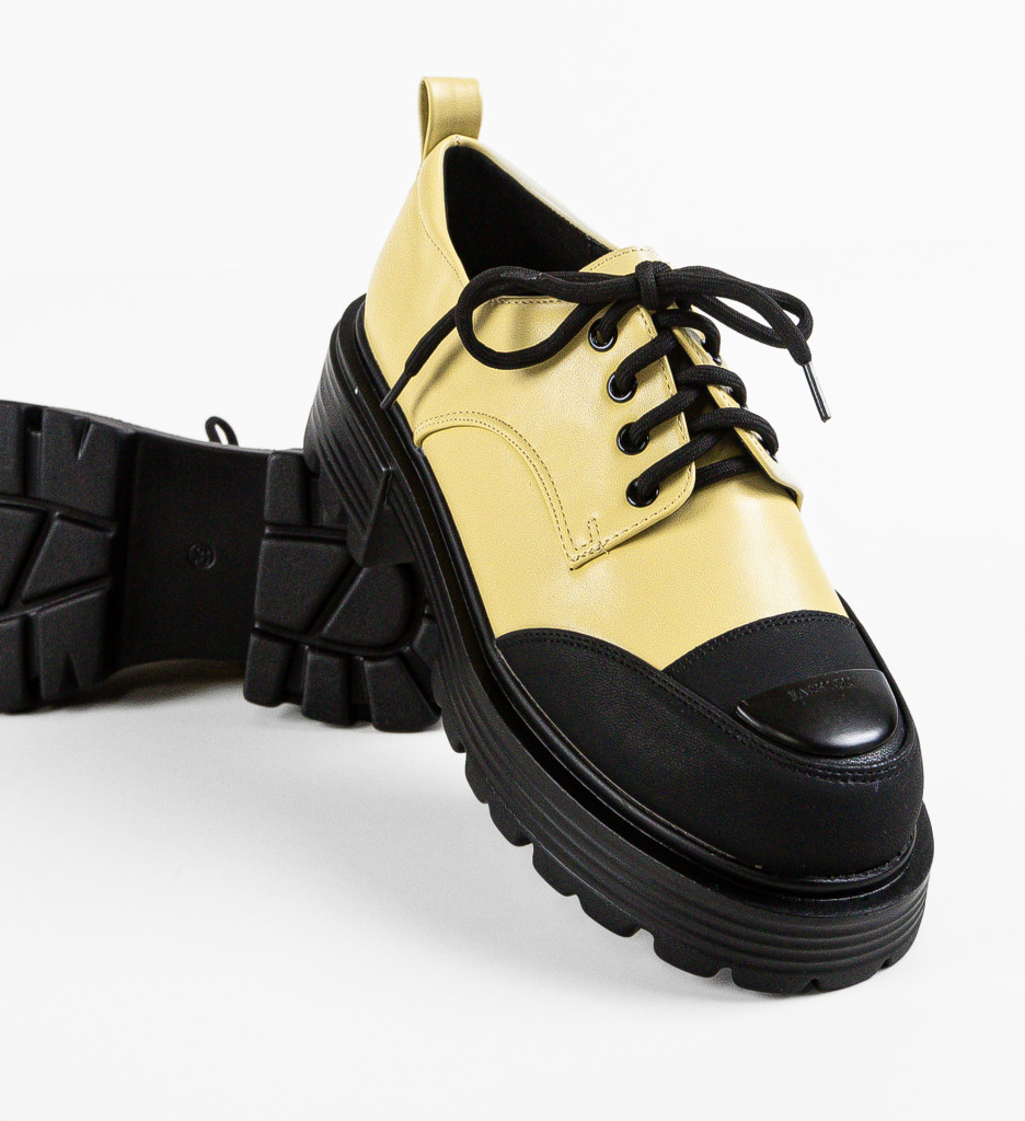 Pantofi Casual Dama Mert Galbeni | Confort și Stil - imagine 8