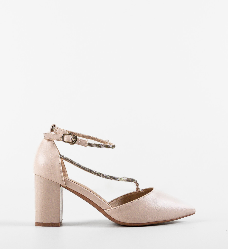 Pantofi cu Toc Zayat Bej - Eleganță și Stil - imagine 4