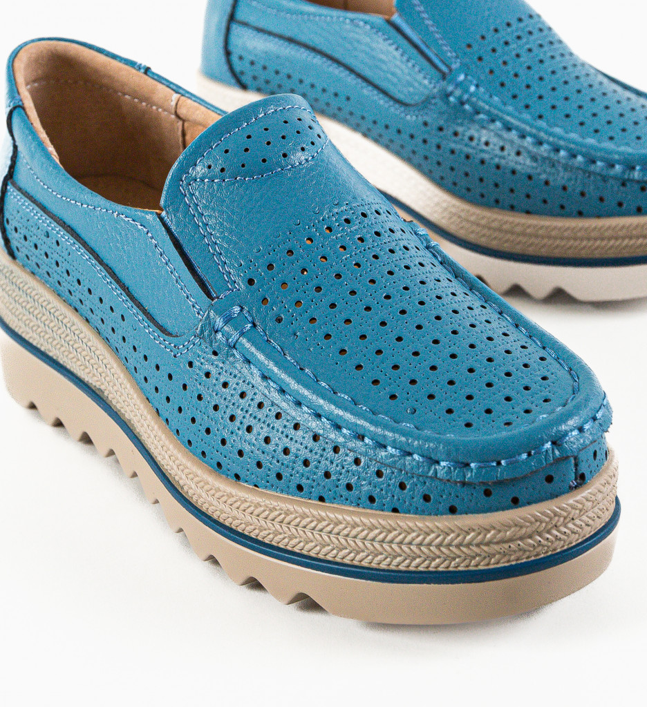 Pantofi Casual Krat Albastri - Confort și Stil Zilnic - imagine 6