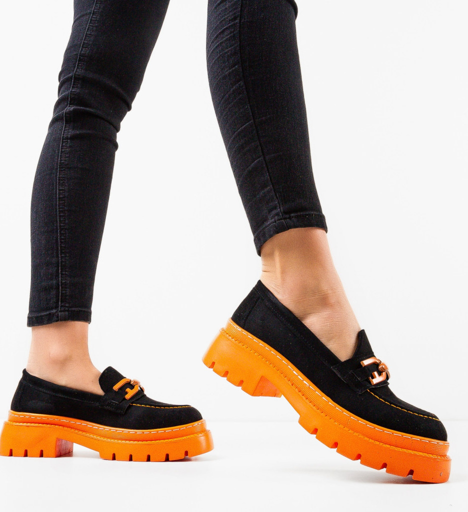 Pantofi Casual Dama Resyb Negri | Confort Stilat - imagine 3