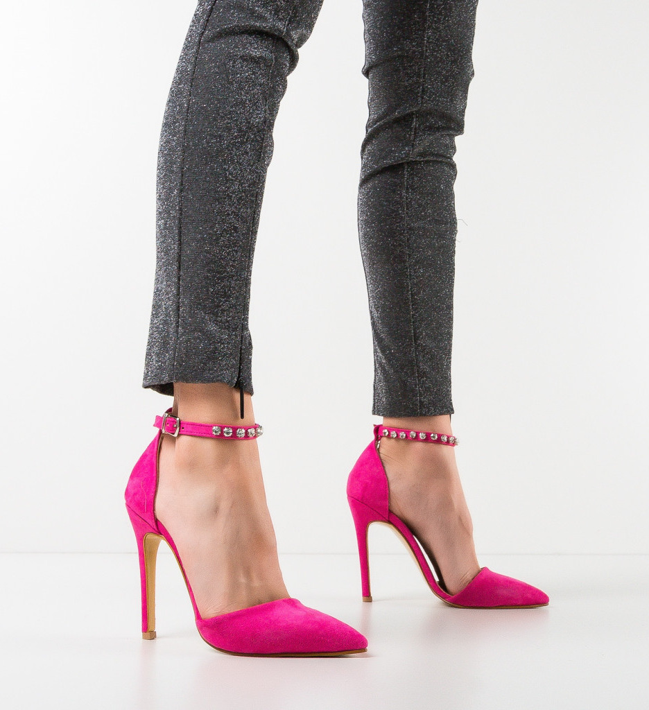 Pantofi dama Tanos Roz - Eleganță și Stil - imagine 2