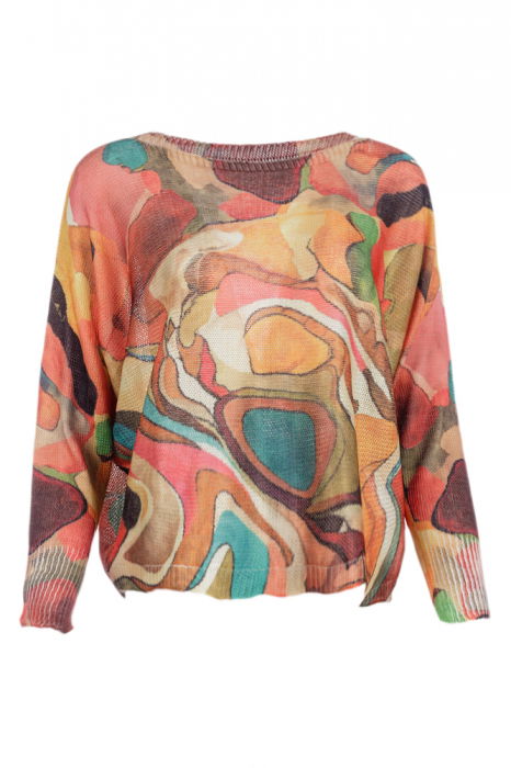 Bluza Fluture Abstract Shopika | Stil Unic