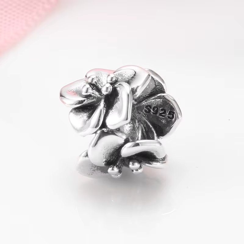 Charm Floare Argint 925 Delis - Eleganță Pură - imagine 3