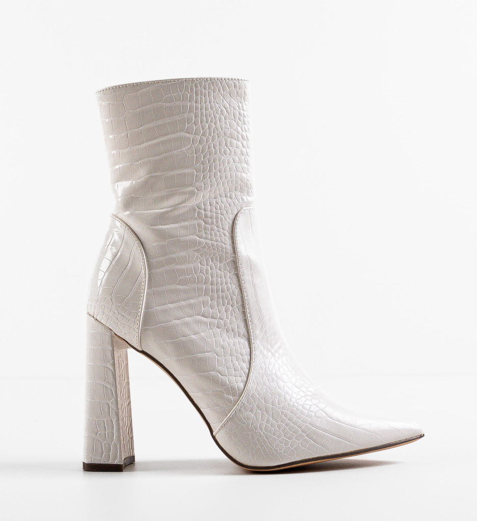 Botine Lutfi Albe - Eleganță și Confort - imagine 4