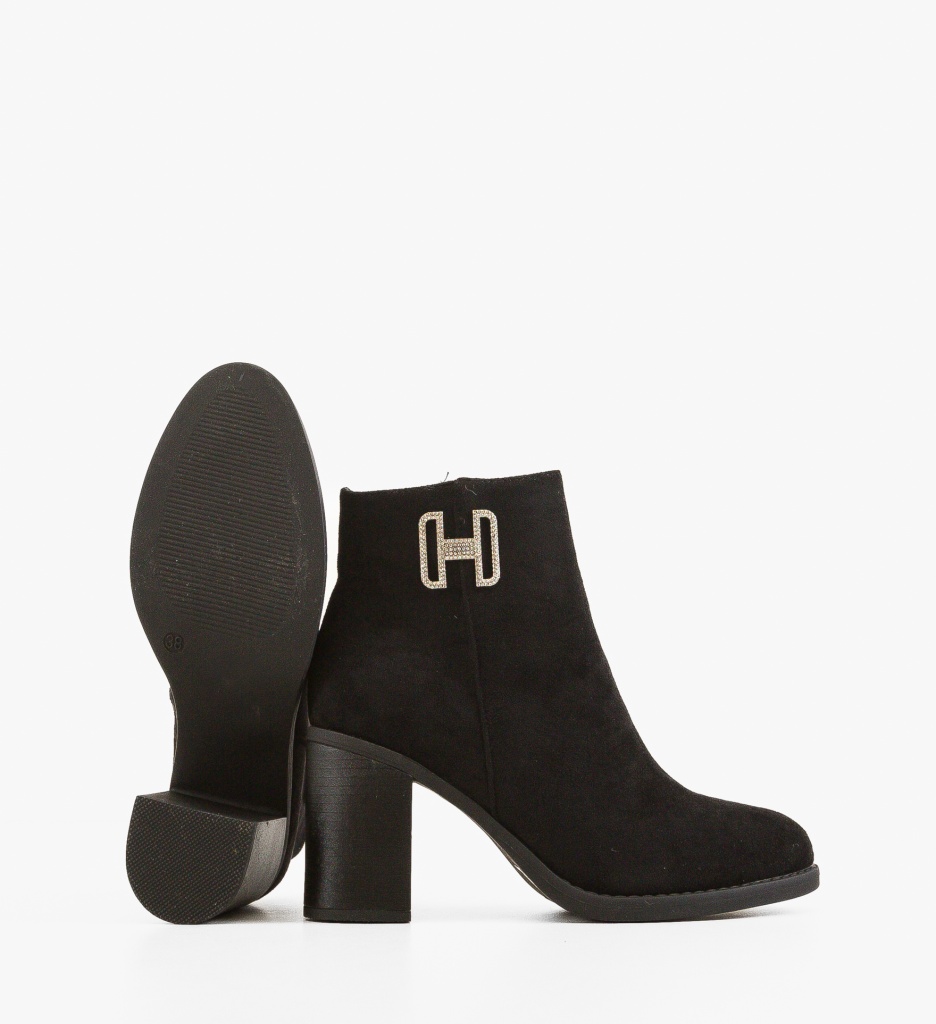 Botine Dama Devon Negre - Design Versatil - imagine 5