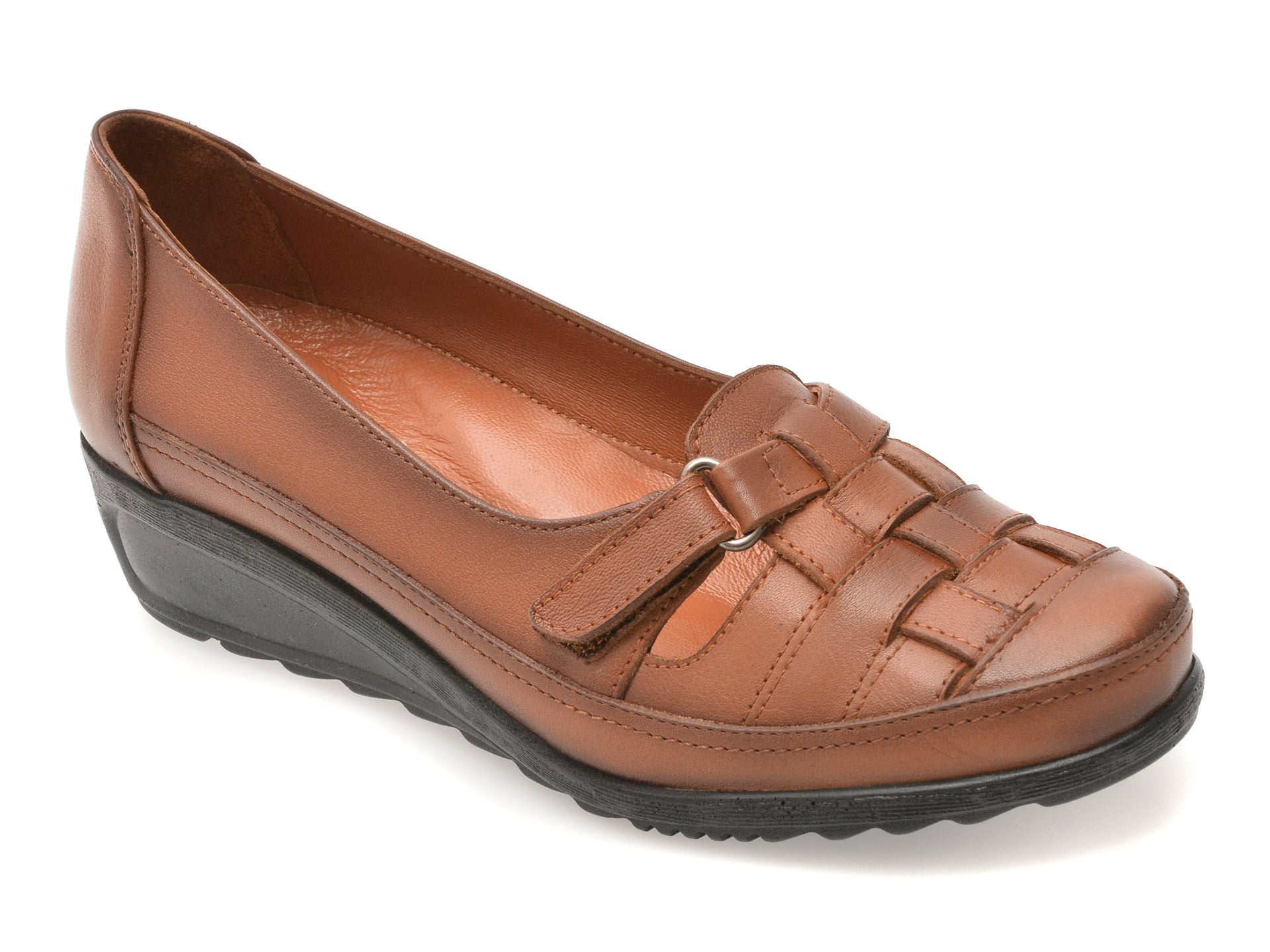 Pantofi EVIDA Maro Piele Naturală | Confort Casual