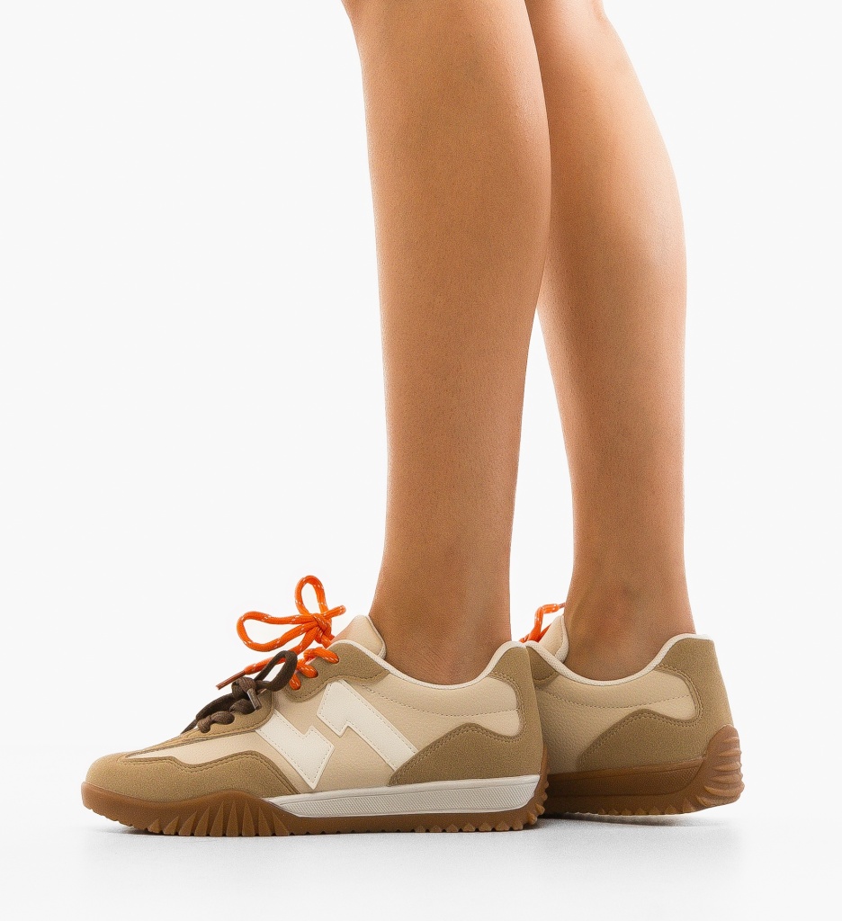 Pantofi Sport Velma Bej - Confort și Stil - imagine 2