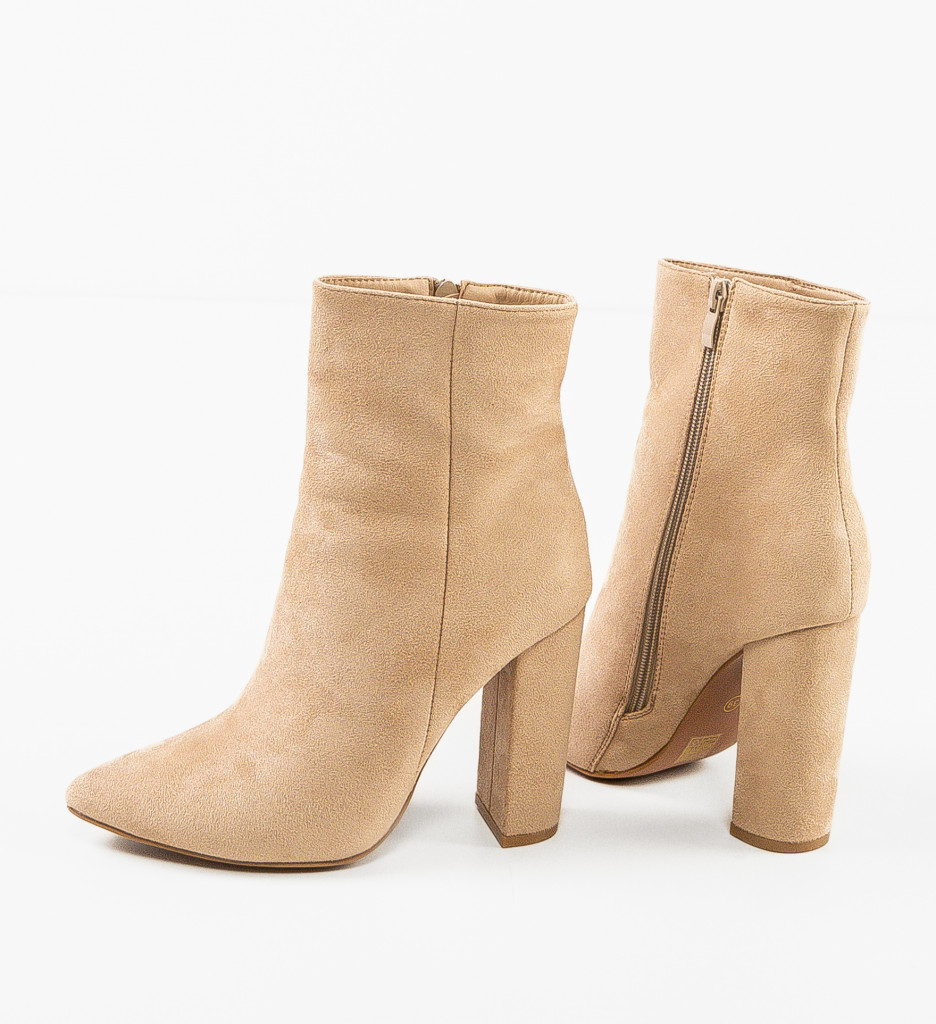 Botine Leo Khaki - Eleganță și Confort