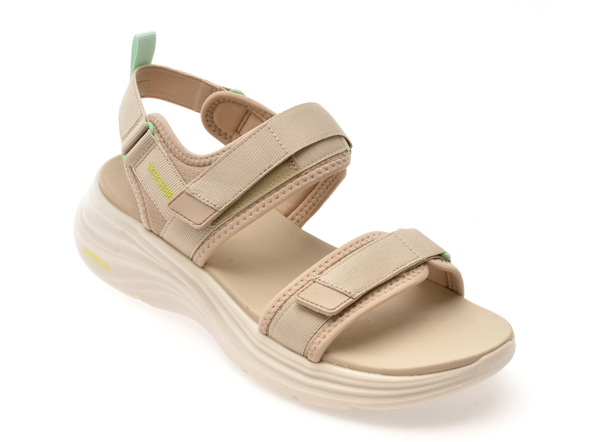 Sandale Skechers Vapor Foam Bej - Confort Premium