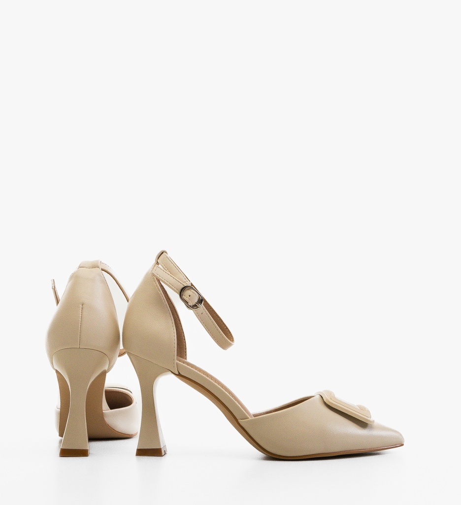 Pantofi Dreas Bej Depurtat - Eleganță și Stil - imagine 3