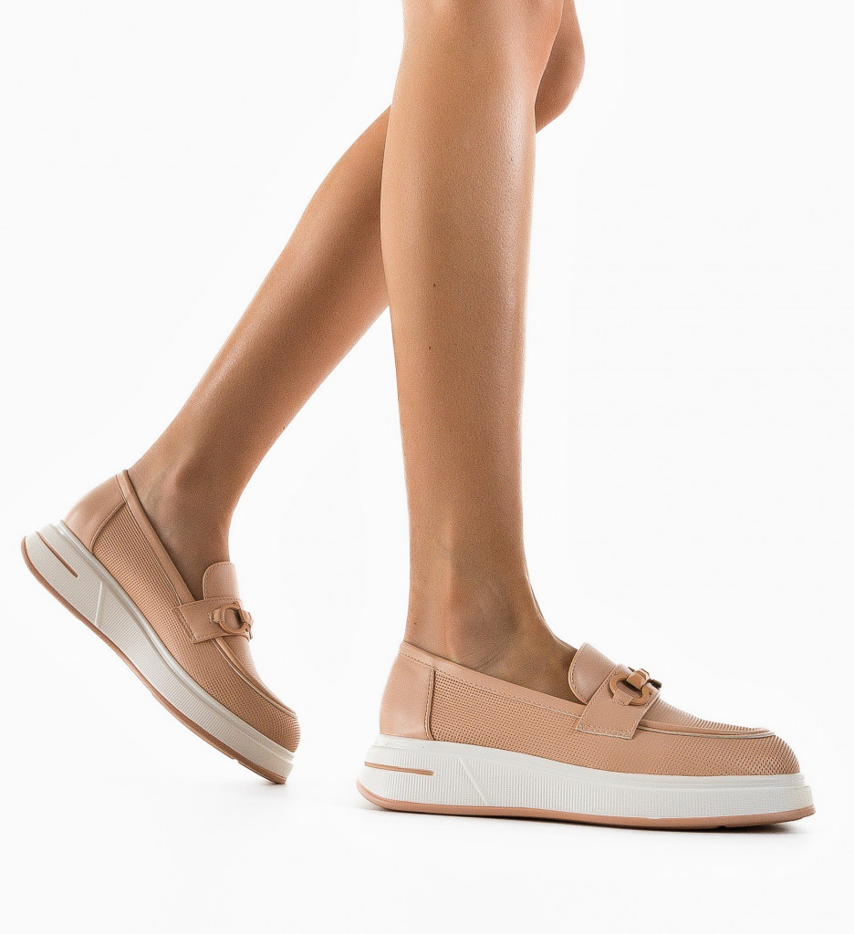 Pantofi Casual Kores Roz - Confort și Stil - imagine 2