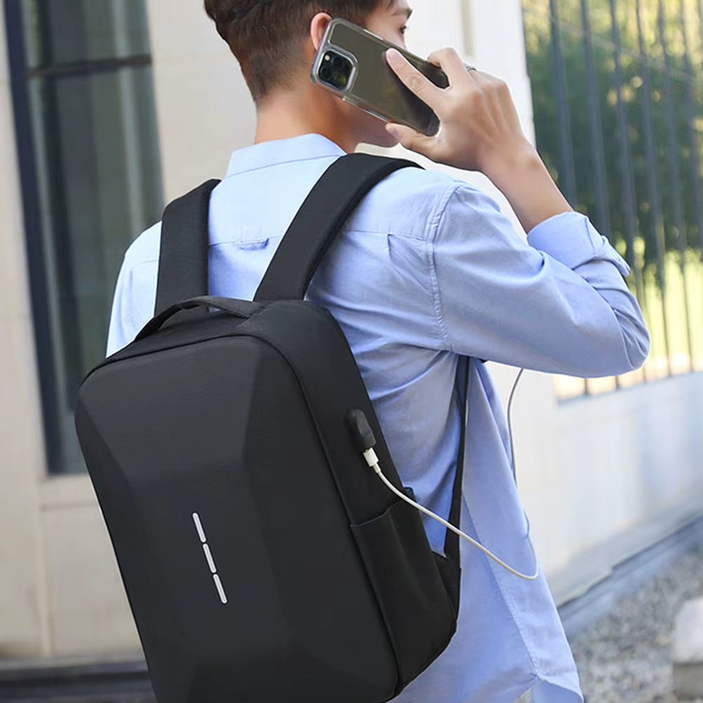 Rucsac Picadili cu Port USB și Încuietoare Cifru - imagine 3