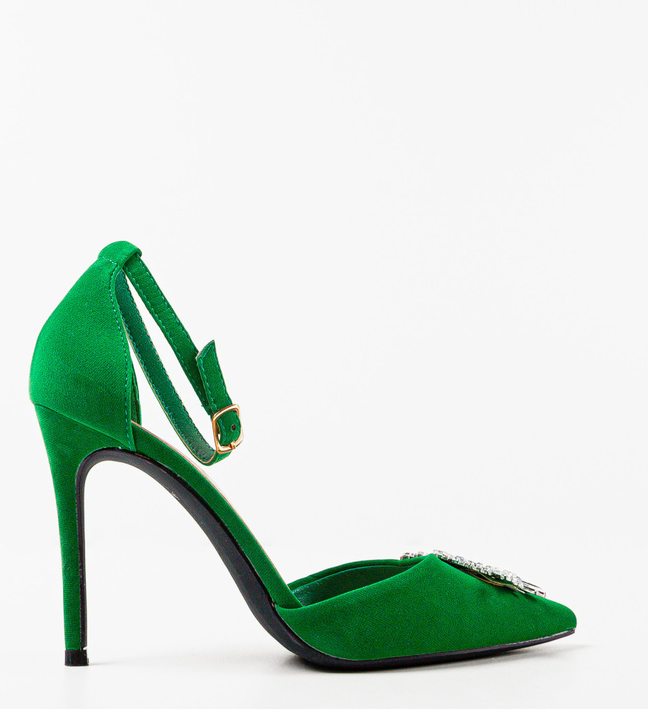 Pantofi dama Honor Verzi - Eleganță la fiecare pas - imagine 4