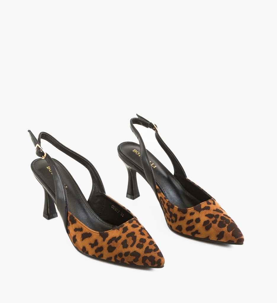 Pantofi Stiletto Dama Print - Eleganță și Stil - imagine 6