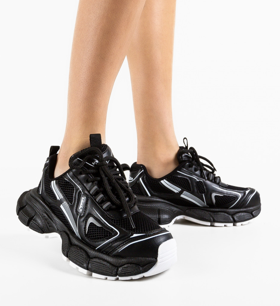 Sneakers Dama Ydouka Negri | Confort Urban