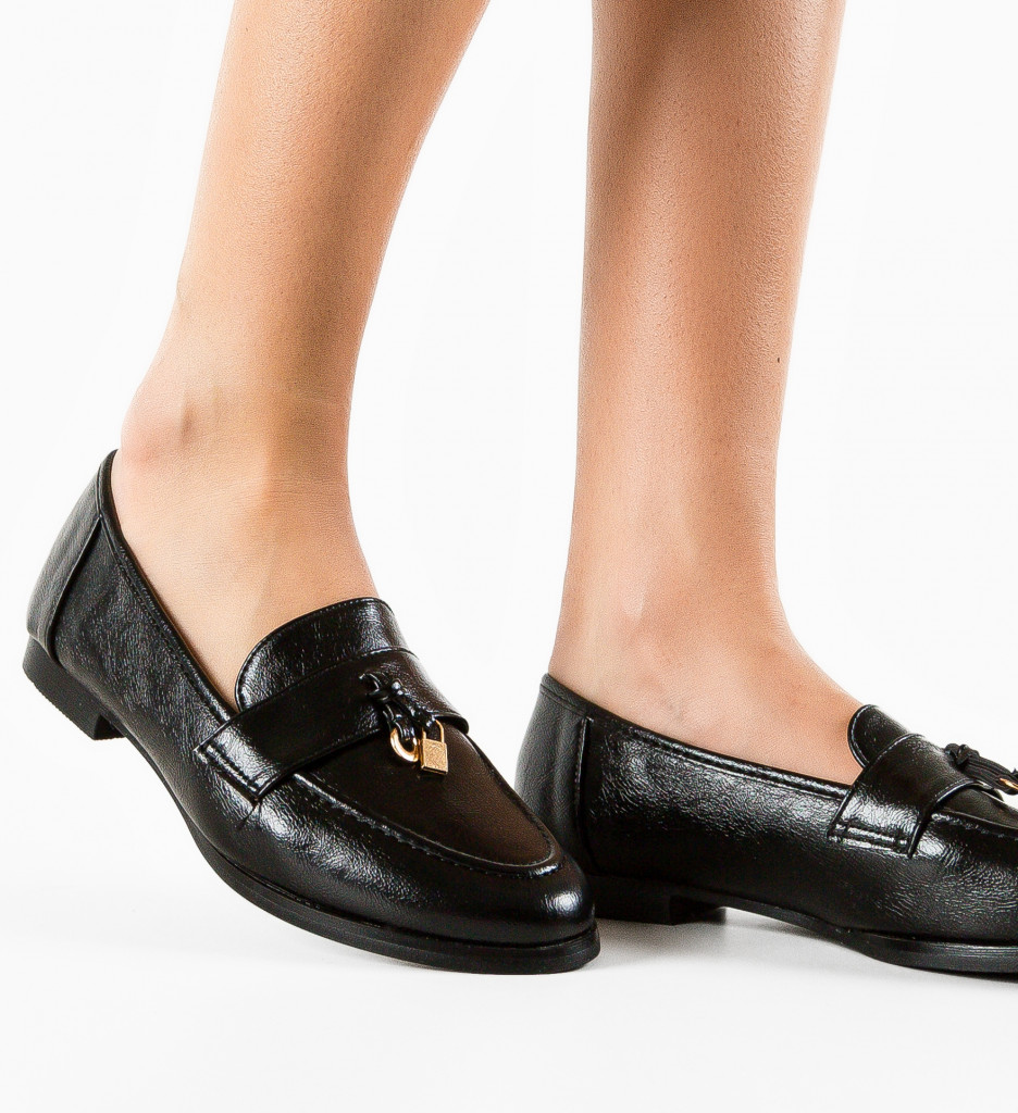 Pantofi Casual Dama Negri - Confort Si Stil - imagine 5