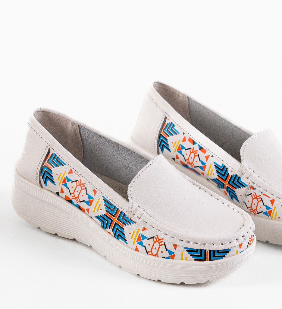 Pantofi Casual Albi - Stil și Confort Zilnic - imagine 6