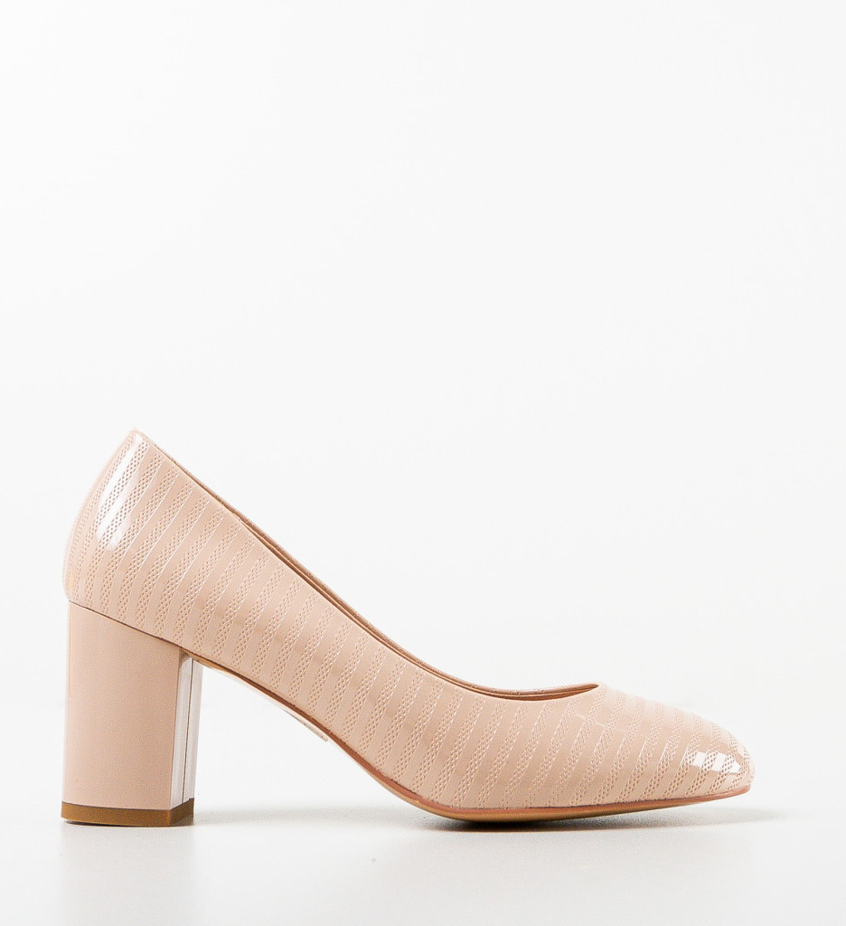 Pantofi Dama Jaylan Nude | Eleganță și Stil - imagine 4