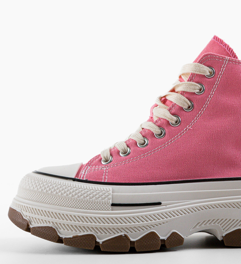 Sneakers Dama Puss Roz - Confort si Stil Sportiv - imagine 8