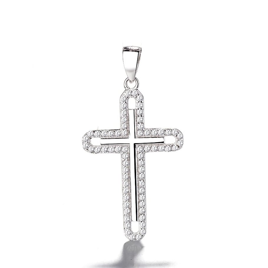 Pandantiv Cruce Argint 925 Delis | Design Elegant