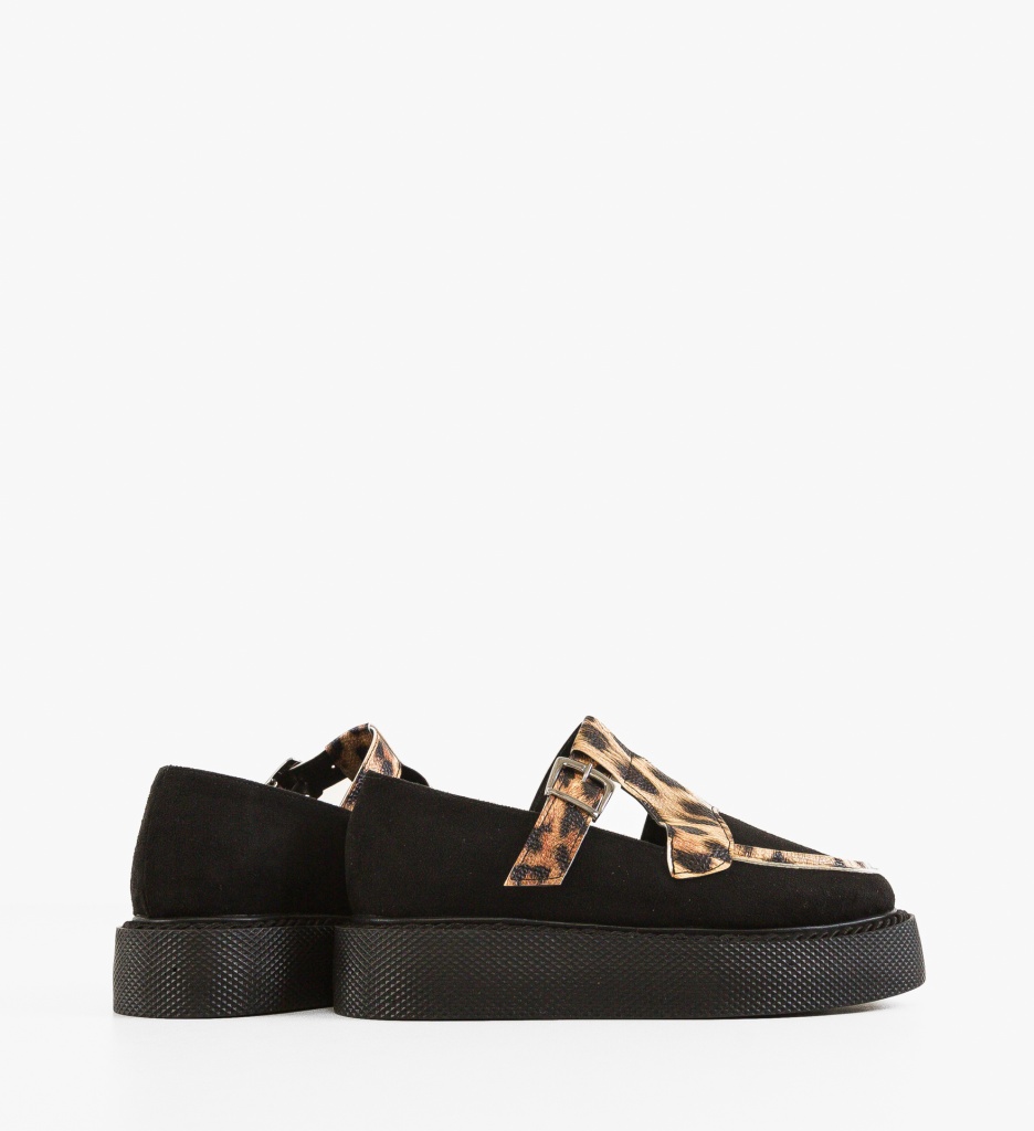 Pantofi Casual Teylar Negri | Confort & Stil - imagine 4