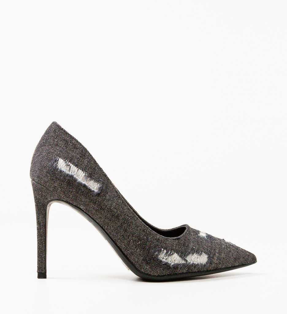 Pantofi dama Jord Negri cu toc elegant - imagine 4