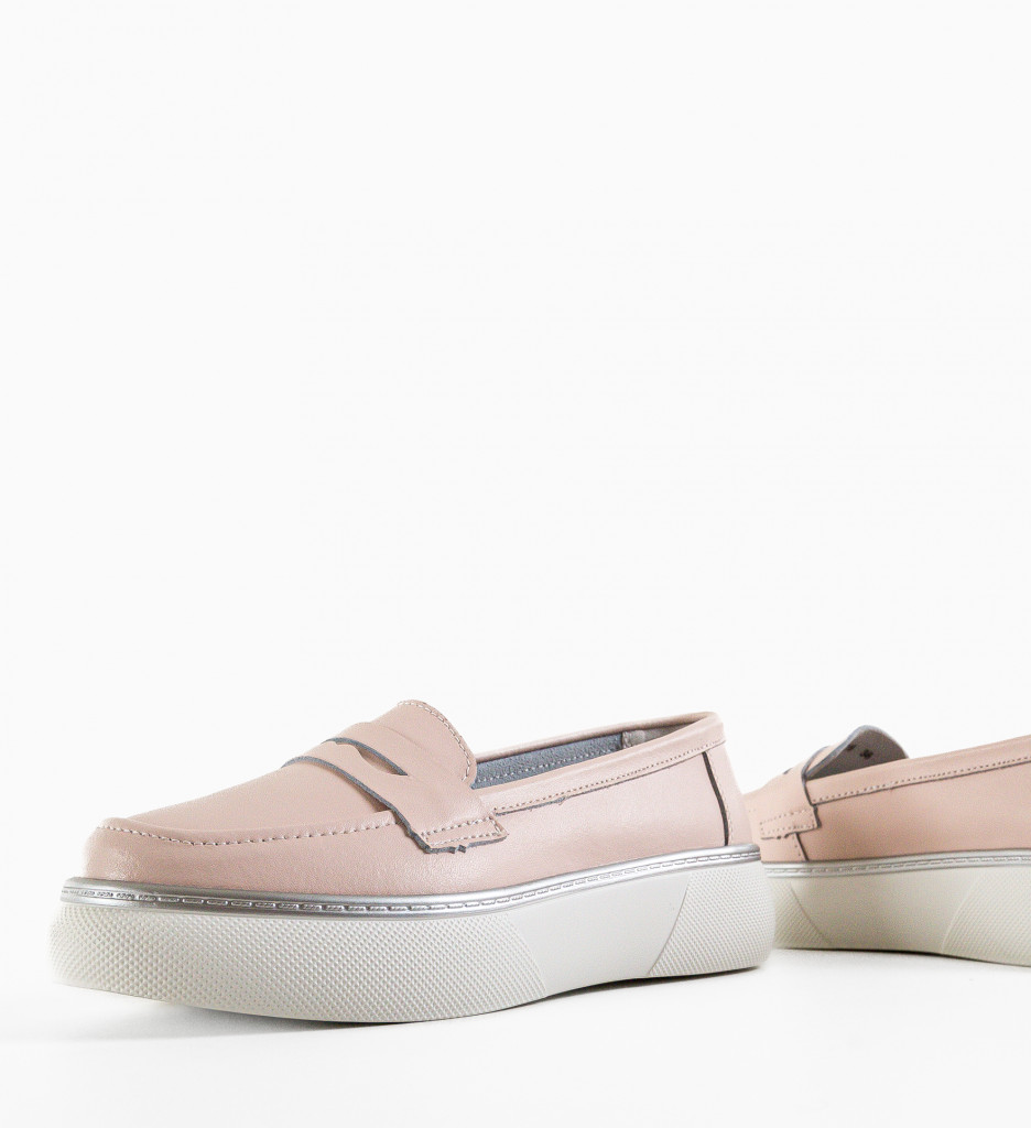 Pantofi Casual dama Roz - Confort Zilnic - imagine 4