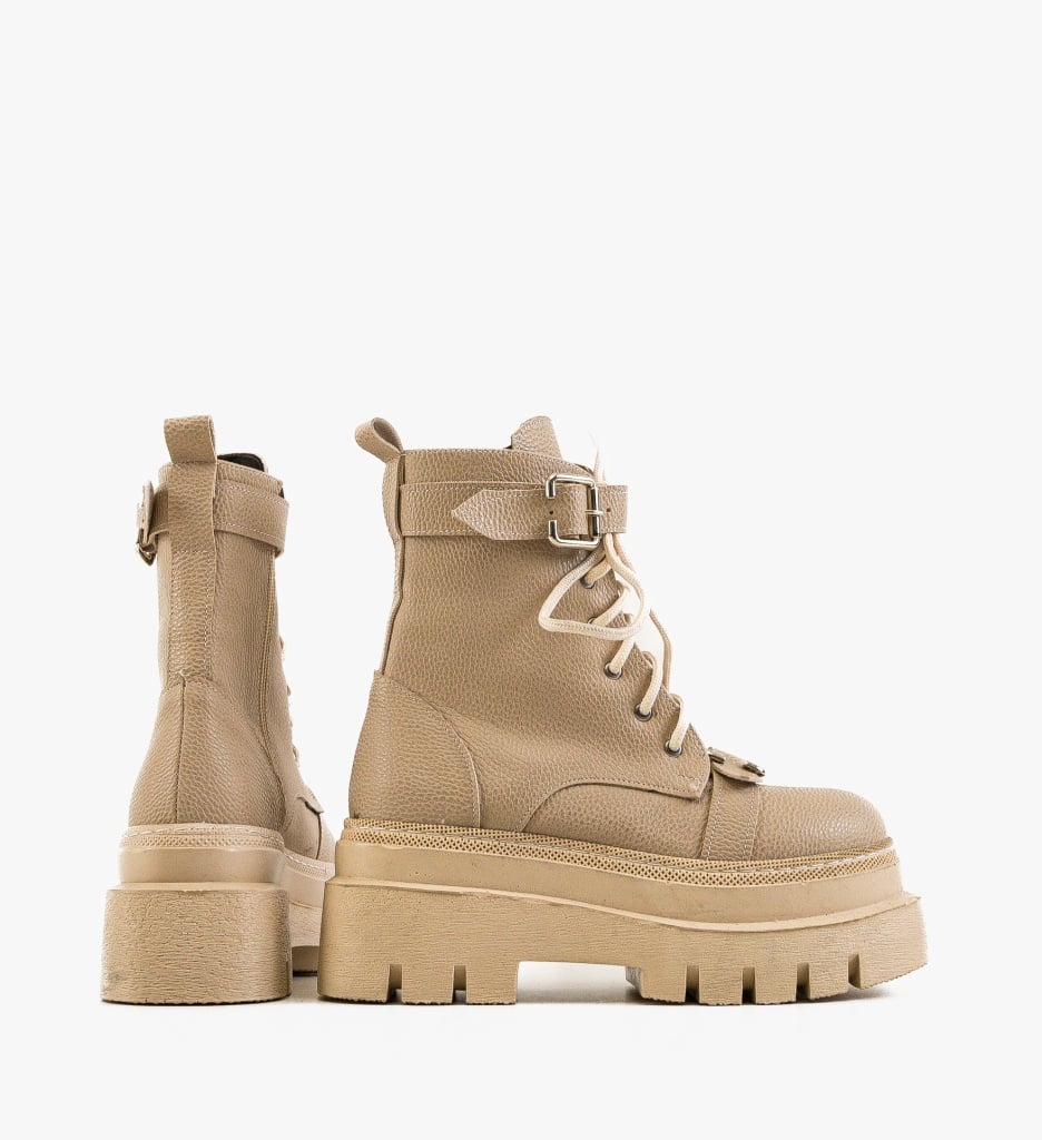 Ghete Dama Sorcer Khaki | Stil si Confort - imagine 6