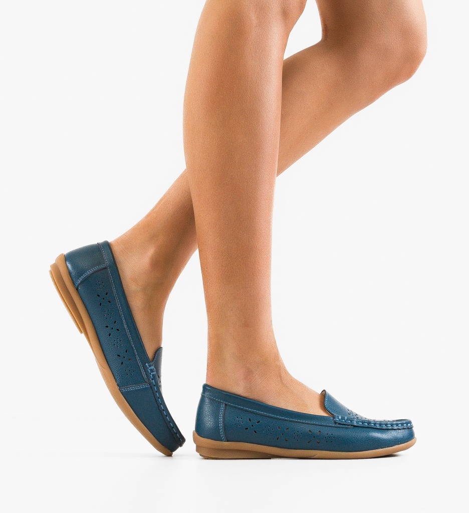 Pantofi Casual Albastru - Confort și Stil Zilnic - imagine 3
