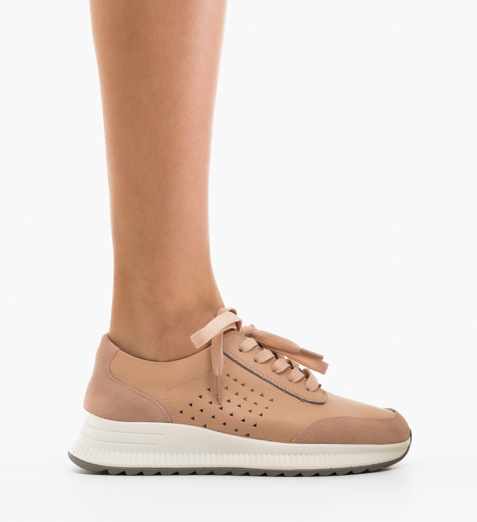 Sneakers Dama Trybary Roz - Confort Sport - imagine 6