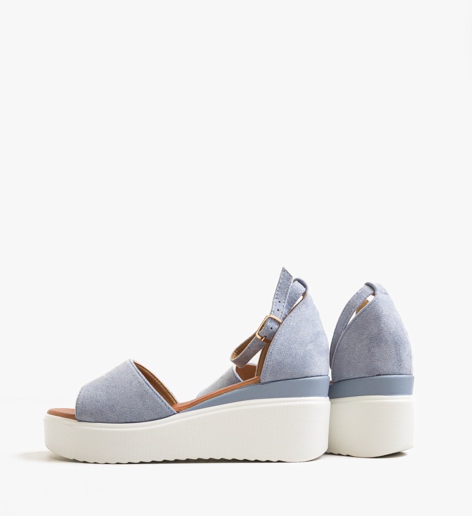 Platforme Dama Sibongil Albastre | Stil si Confort - imagine 3