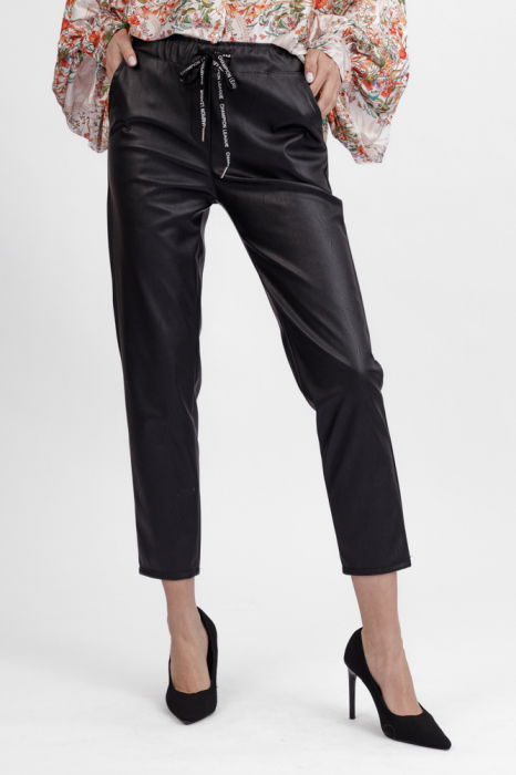 Pantaloni Piele Ecologică Shopika | Confort Stil