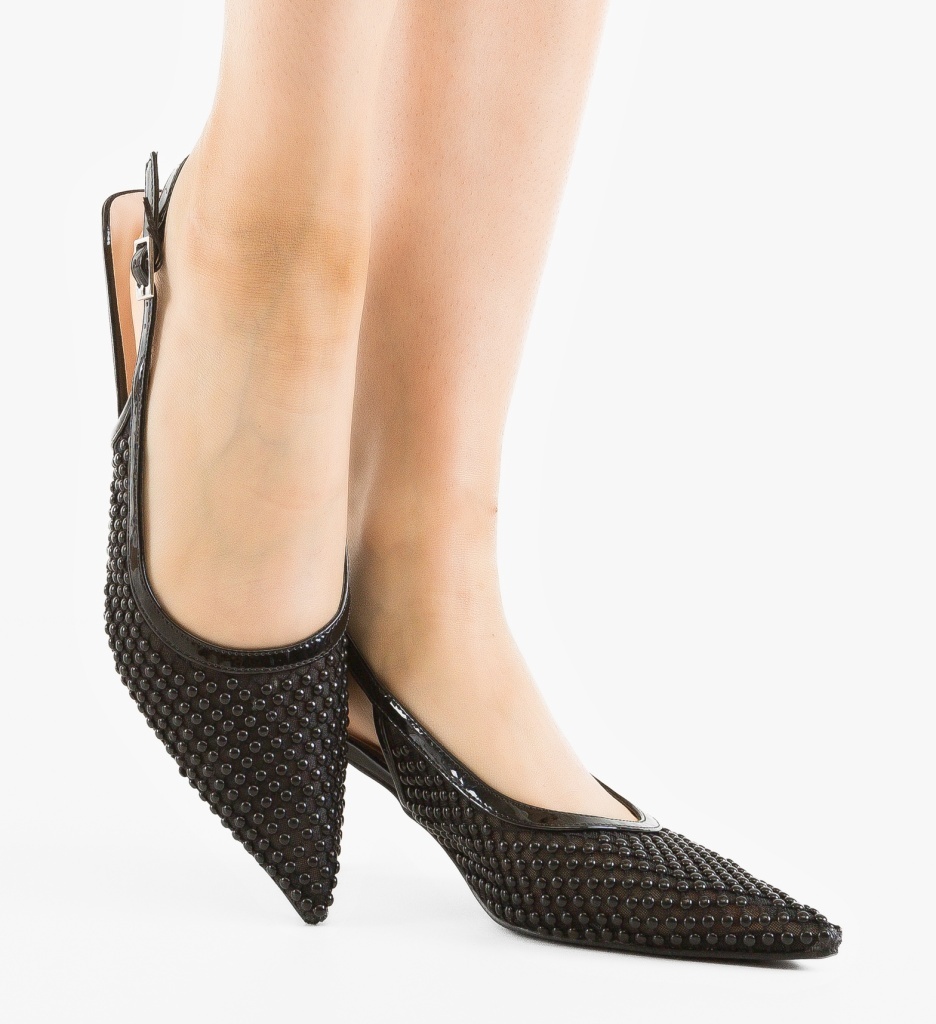 Pantofi Dama Pereira Negri Eleganți - imagine 3