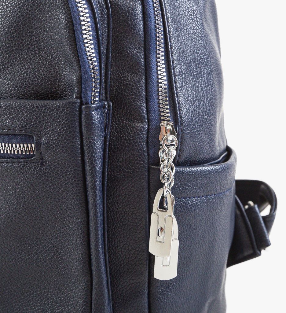 Rucsac Dama Ally Bleumarin - Elegant și Spacios - imagine 5