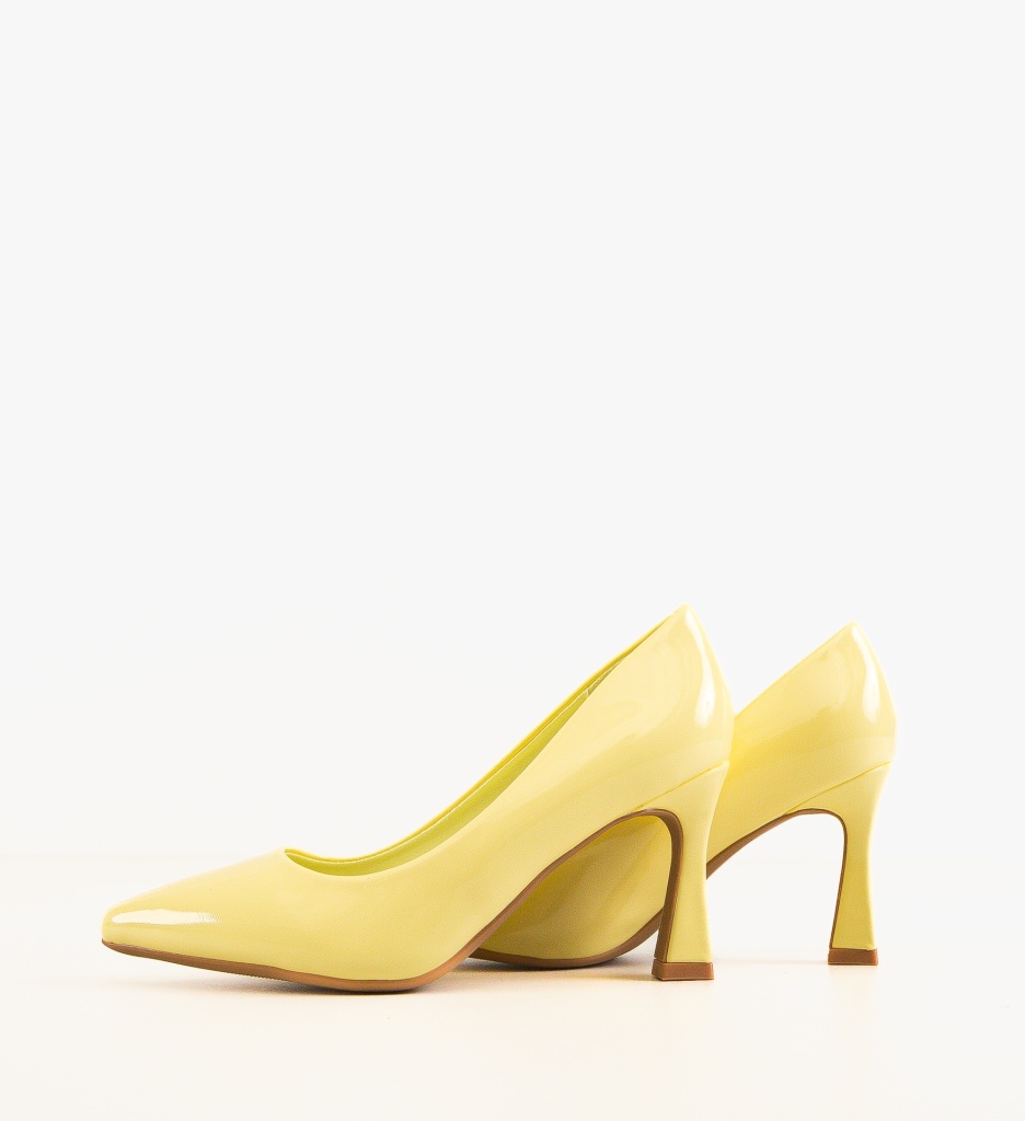 Pantofi Dama Tany Galbeni - Stil și Eleganță - imagine 5